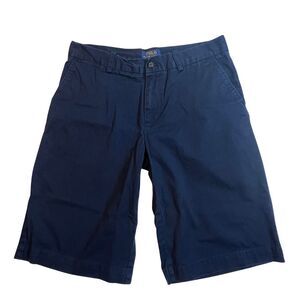Polo Ralph Lauren Shorts Mens 20 Relaxed Classic Cotton Preppy Navy Blue Chinos